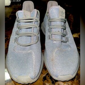 Adidas grey with sparkles size 4.5y